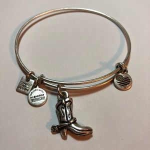 Alex and Ani Western Boot Bracelet